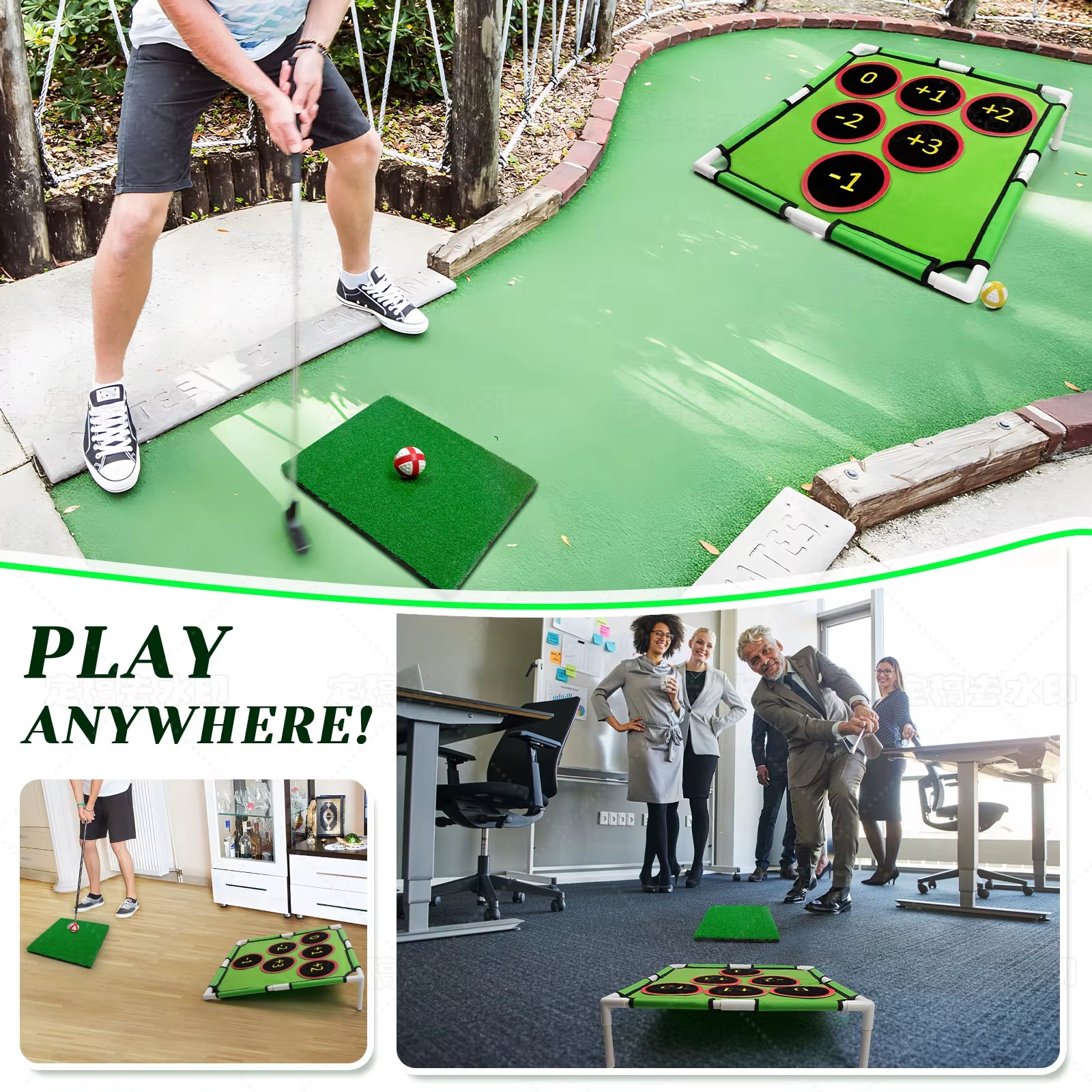 Golf Chipping Net Fun Yard Games Backyard Games for Young Adults Fathers and Golfers Easy Assembly Casual Home Golf Games