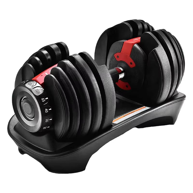 Custom Home Gym Pesas Digital Adjustable Dumbles Weight Lifting Dumbbells 24Kg 52.5Lbs