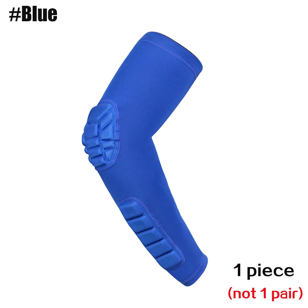 1PCS Arm Sleeves, Youth Adult Basketball Shooter Sleeves,Elbow Forearm Crashproof Pads for Football Basketball Volleyball Soccer